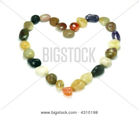 Hartvormige Pebbles