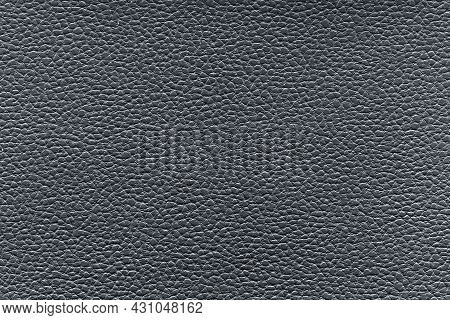 Gray Plastic Imitation Leather Texture Close Up