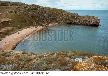 The Concept Of Boating, Recreation, Travel - Splashes Of Blue Water In The Rsea, Ocean, Mountains, S