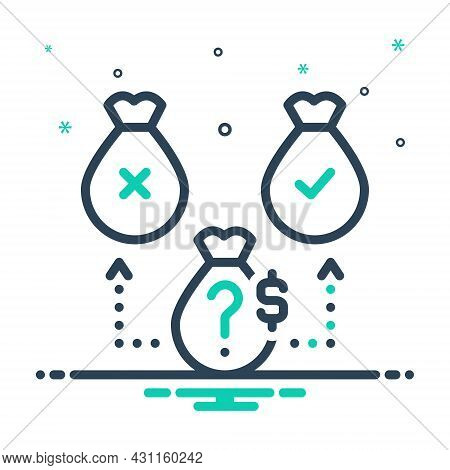 Mix Icon For Perhaps Probably Maybe It-may-be Perchance It-could-be