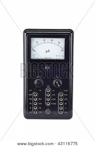 Vintage antik amperemeter