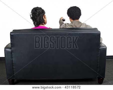 คู่ที่ดูโทรทัศน์