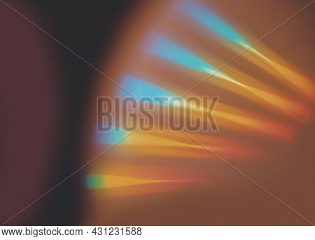 Colourful Rainbow Gradient Patterns Close Up Photo