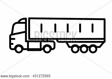 Cabover Truck Cargo Transportation Truck Or Lorry