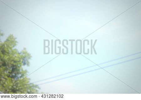 Defocused Nature Abstract Background, Daylight In Nature