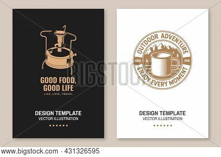 Set Of Travel Inspirational Quotes. Vector Concept For Shirt Or Logo, Print. Vintage Typography Desi