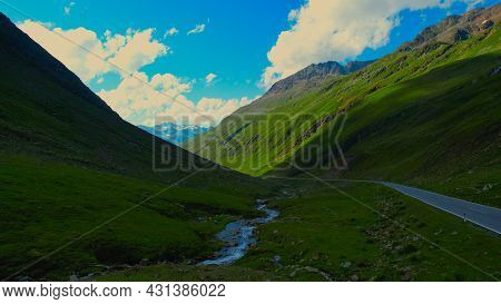 Amazing Nature At Timmelsjoch High Alpine Road In Austria - Travel Photography By Drone