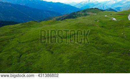 Amazing Nature At Timmelsjoch High Alpine Road In Austria - Travel Photography By Drone