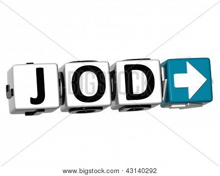 3 D ヨルダン ディナール外貨 Jod ボタンをクリックここをブロック テキスト