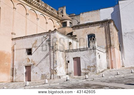 Église de la mère de Massafra. Puglia. Italie.