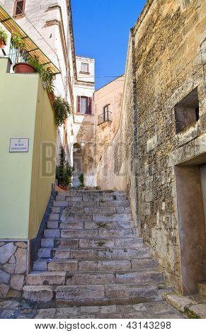 Ruelle. Massafra. Puglia. Italie.