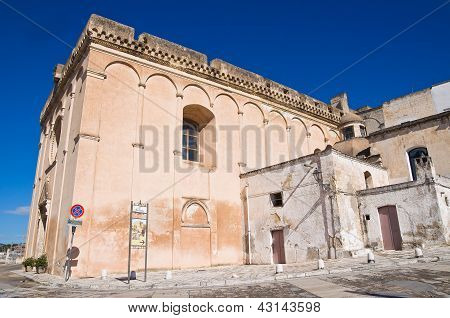 Église de la mère de Massafra. Puglia. Italie.