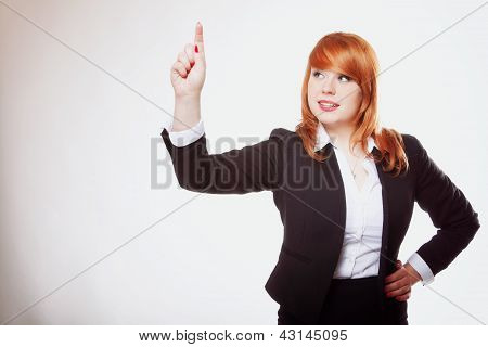 ปุ่มกด businesswoman หรืออะไร