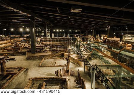 Modern Museum Of Archeology Of Wood In Sviyazhsk
