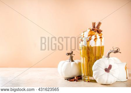 Pumpkin Spice Latte Or Milkshake