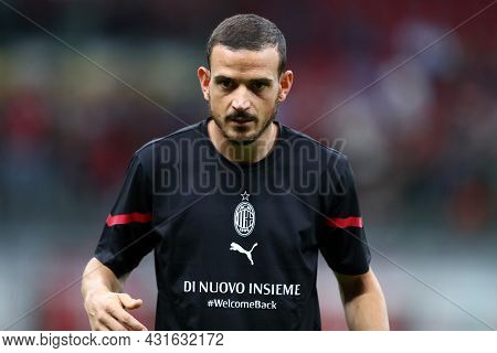 Milano, Italy.  29 August 2021. Alessandro Florenzi Of Ac Milan  During The Serie A Match Between Ac