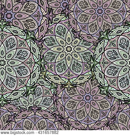Mandala For Yoga Hand Drawn Spirit Logo Ornament