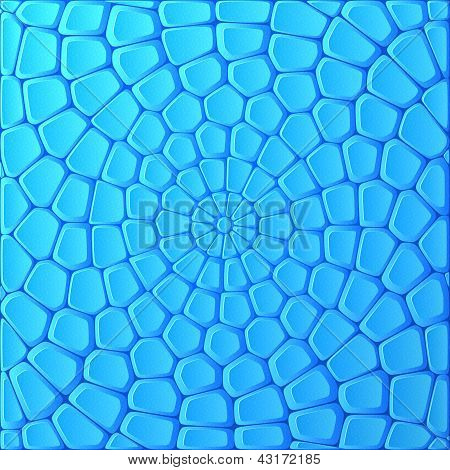 Mattoni blu vettoriale astratto sfondo