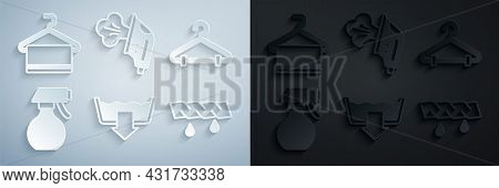 Set Washing Modes, Hanger Wardrobe, Water Spray Bottle, Squeeze Clothes, Electric Iron And Towel Han