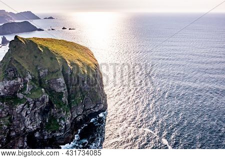 Glenlough Bay Between Port And Ardara In County Donegal Is Irelands Most Remote Bay - Tormore Island