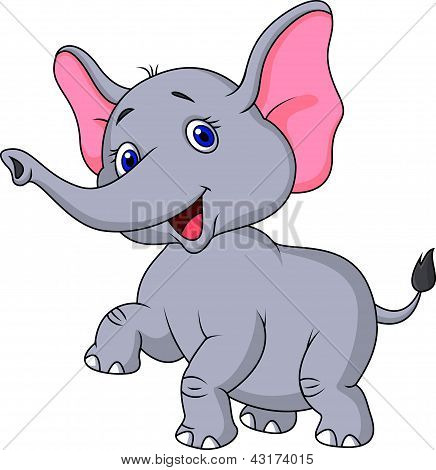 코끼리 만화 춤