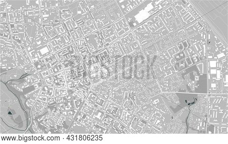 Map Of The City Of Zhytomyr, Ukraine