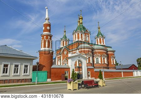 Beautiful Church Of The Assumption Convent In Kolomna, Russia