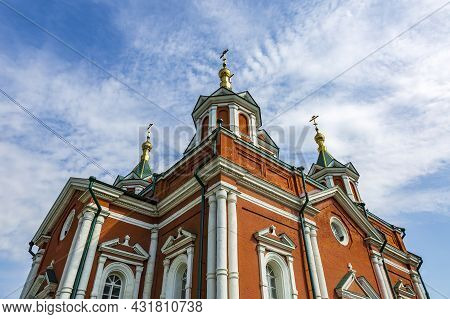 Beautiful Church Of The Assumption Convent In Kolomna, Russia