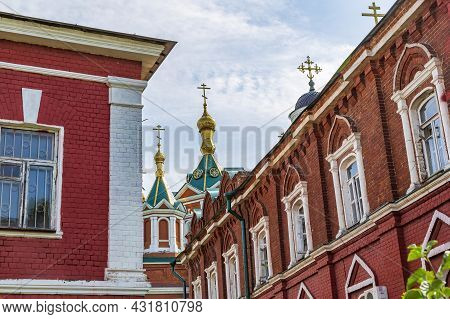 Beautiful Church Of The Assumption Convent In Kolomna, Russia