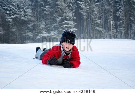 Een jongen