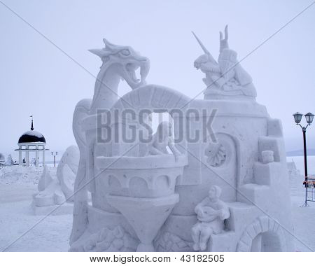 การประกวดประติมากรรมหิมะเพื่อ Hyperborea ใน Petrozavodsk