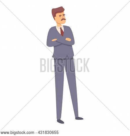 Business Discrimination Icon Cartoon Vector. Gender Inequality. People Prejudice