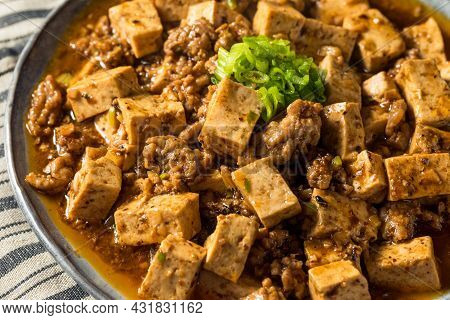 Homemade Chinese Mapo Tofu