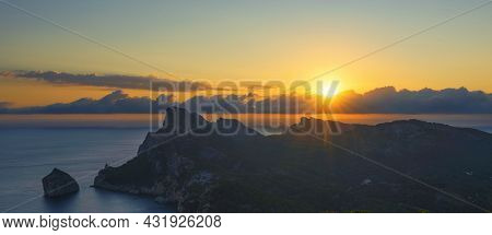 View Of Sunrise At Cap Formentor, Mallorca, Spain