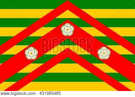 County Flag Of East Riding Of Yorkshire Council That Represents East Riding Of Yorkshire Council In 