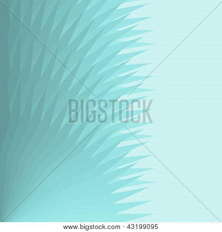 Blau-Fan-Hintergrund mit Farbverlauf