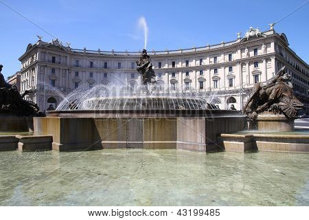 Piazza Della Repubblica, Rom