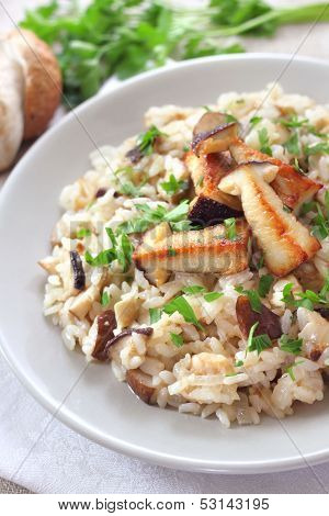 Risotto With Mushrooms