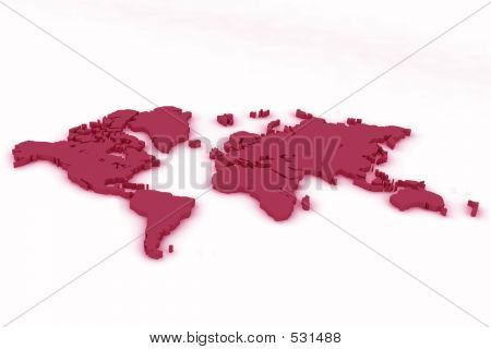 World Map Flat3