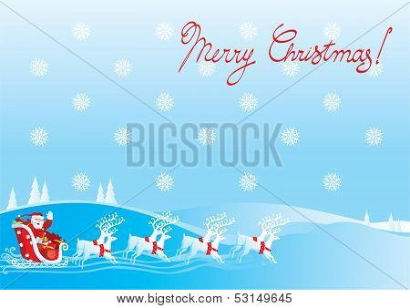 Santa Claus's sledge