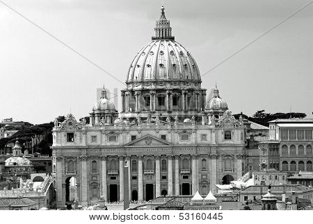 Dome Of The Church Of San Pietro In Vaticano