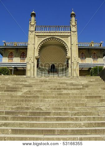 Southern Facade Of Vorontsov Palace, Alupka, Crimea