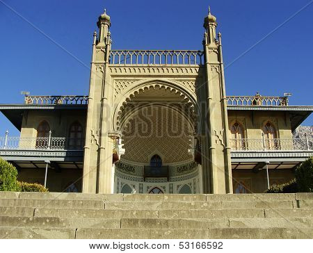 Southern Facade Of Vorontsov Palace, Alupka, Crimea