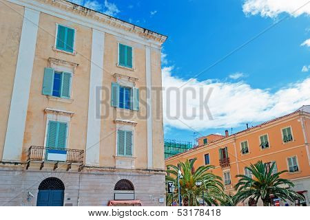 Clouds And Buildings
