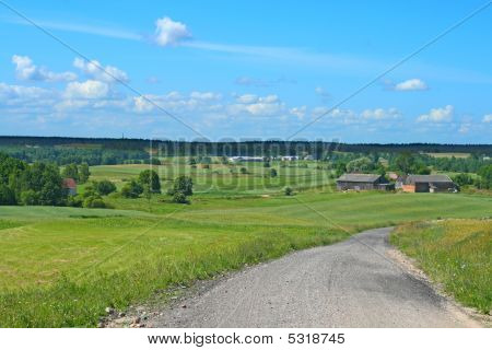 polnische Sommerlandschaft