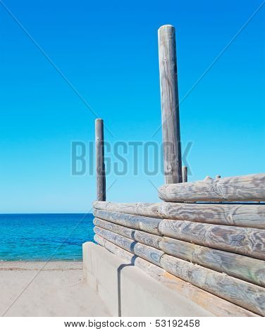Walkpath And Sand