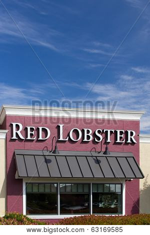 Red Lobster Restaurant Exterior