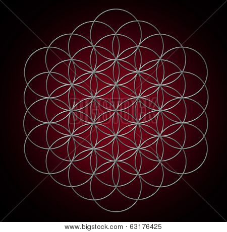 Sacred Geometry FLOWER OF LIFE