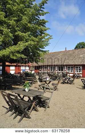 Outdoor cafe