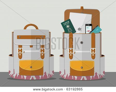 Backpacker's backpack